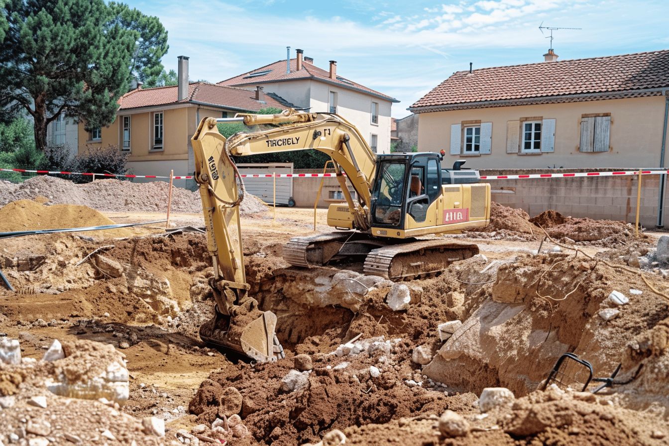 Travaux de terrassement à Orléans et en Région Centre