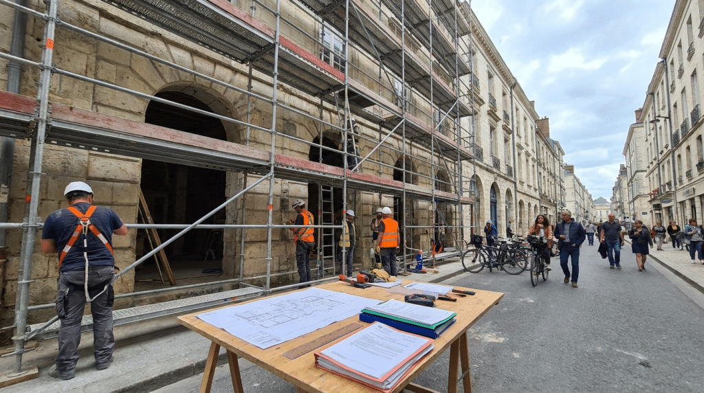 Ravalement de façade à Orléans : déclaration préalable, mairie et cas obligatoires